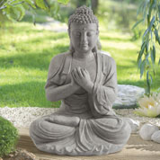 Esttua de Jardim Zen Bouddha - Altura 60 cm